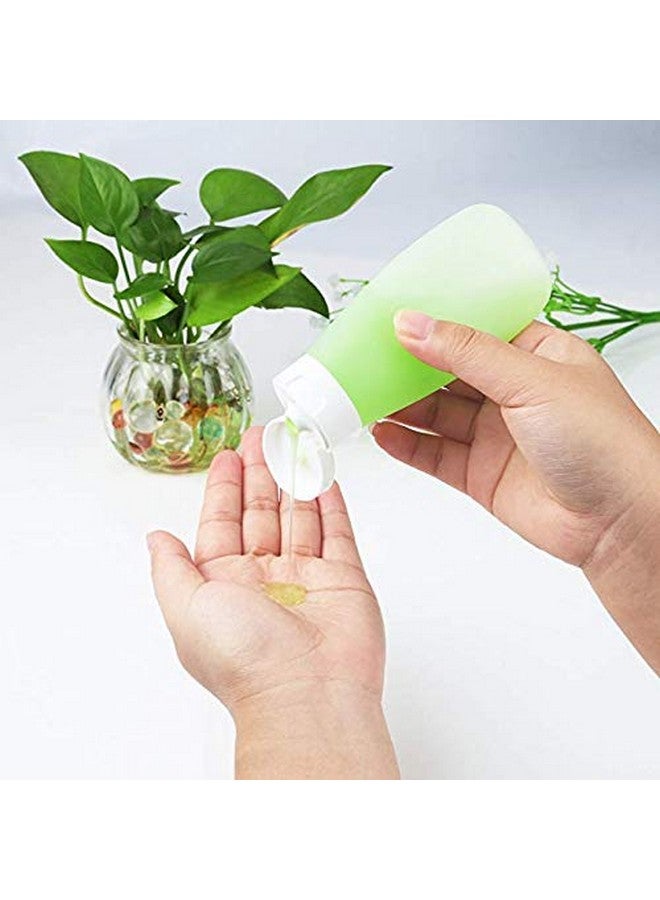 دي آي واي كرافتس مجموعة من 10 عبوات شفافة قابلة لإعادة التعبئة لمستحضرات التجميل ومستحضرات التجميل والسفر (التصميم رقم 1، عبوة من 10 قطع) - Image 2