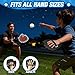 HYES Toss and Catch Ball Game Set Outdoor Pool Beach Yard Camping Games for Family Toddler Baseball Birthday Gifts for Boys Girls Ages 312 4 Light Up Paddles 6 Balls - Image 4