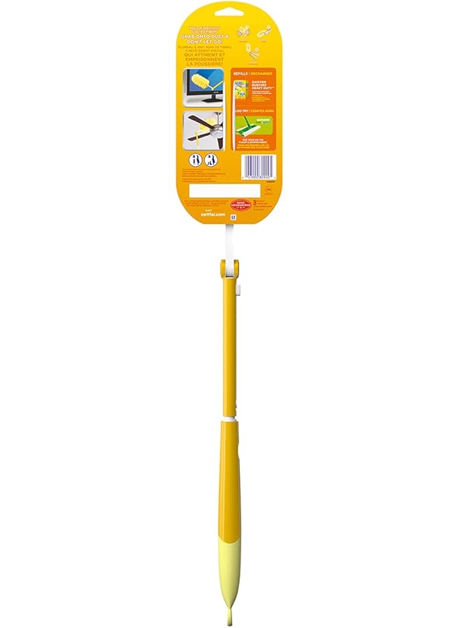 promass Dusters Heavy Duty Extendable Handle Dusting Kit (1 Handle, 3 Dusters)