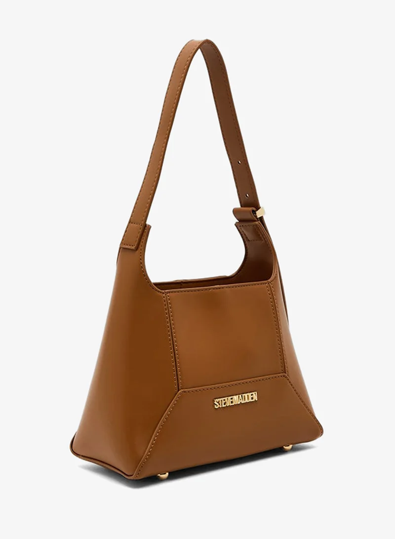 ستيف مادن Logo Detail Zip Closure Shoulder Bag