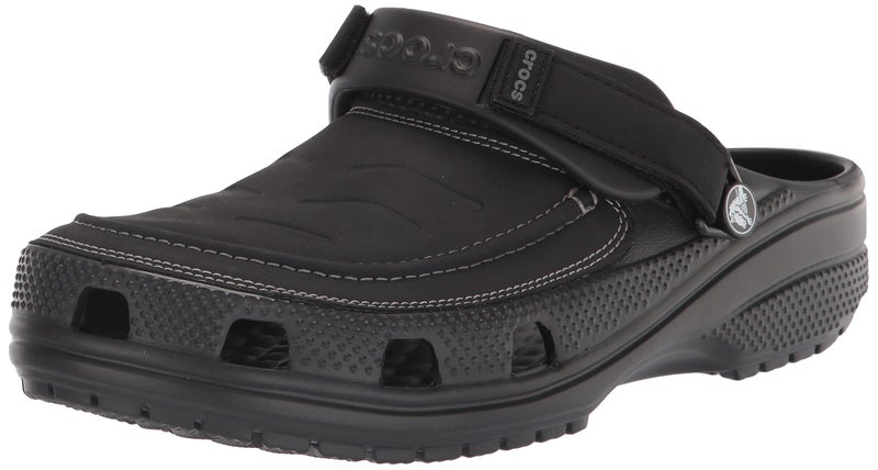 Crocs Mens Yukon Vista II LiteRide Clogs BlackSlate Grey 12 Men - Image 2