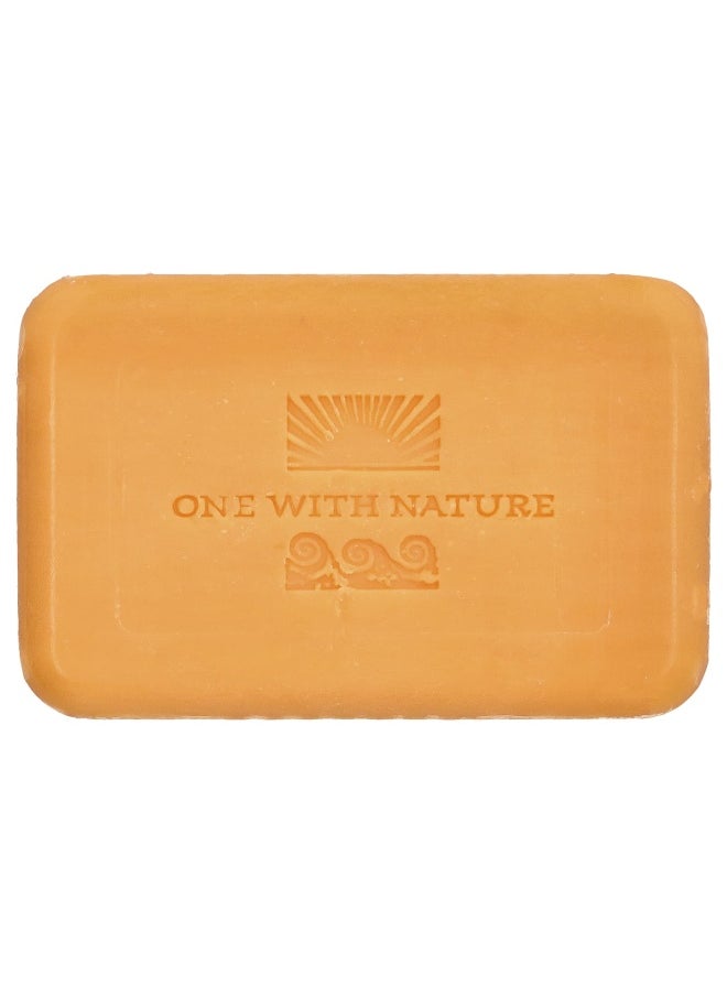 ONE WITH NATURE One with Nature, Dead Sea Mineral Soap Bar, Grapefruit Guava, 7 oz (200 g)  - Image 3