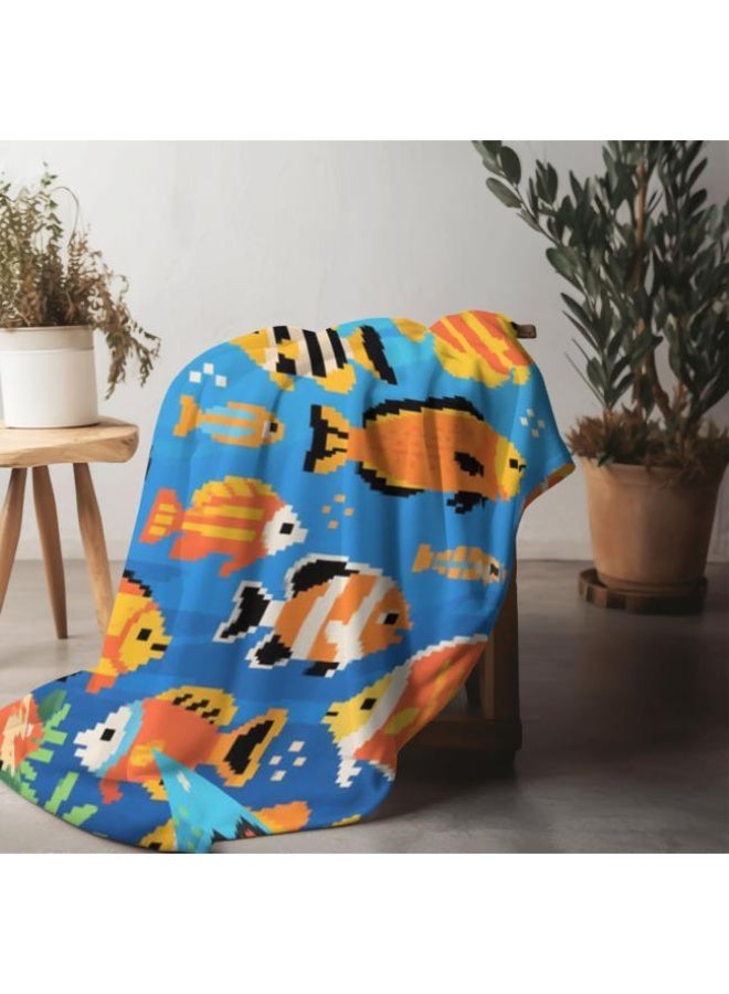 general Baby and children's cartoon flannel thin blanket (warm and comfortable, suitable for sleep, game use) 70cm*100cm - Image 4