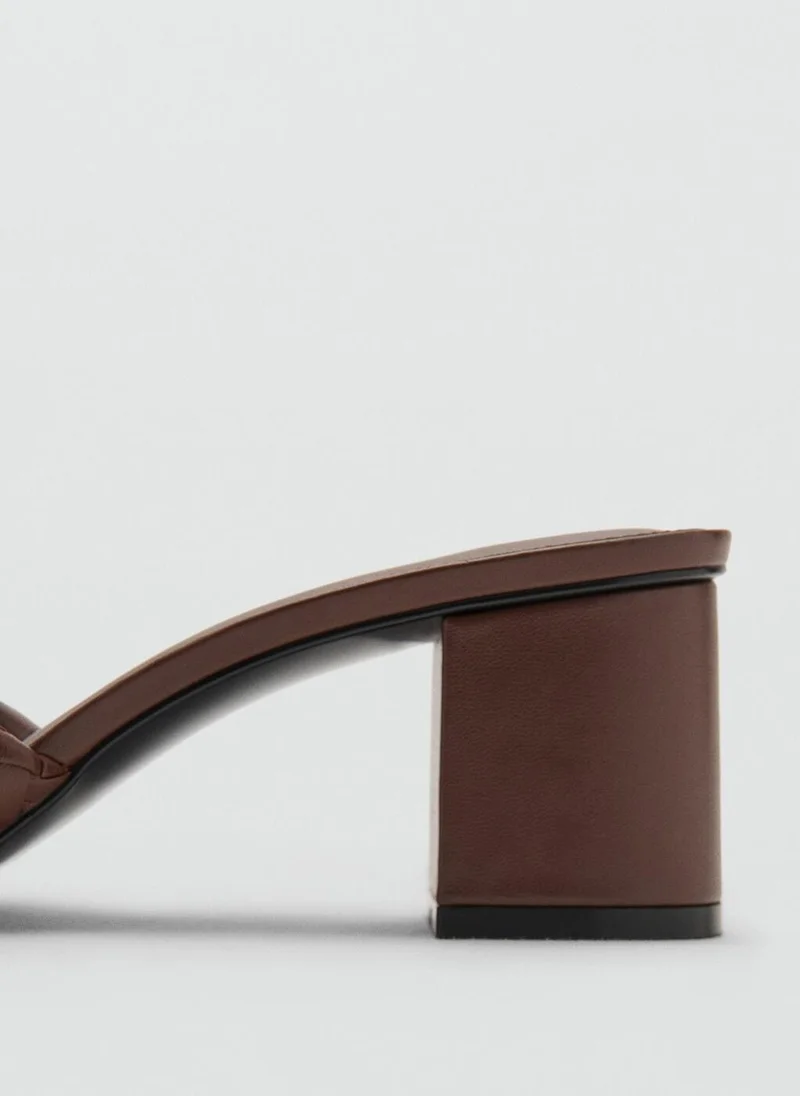 MANGO  Sandals with braided strap for Women | Best Price UAE