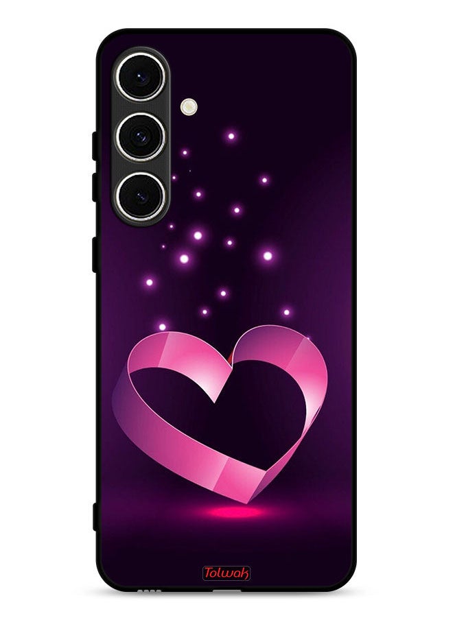 Tolwak Samsung Galaxy S24 FE 5G Protective Case Cover Heart Art  - Image 1