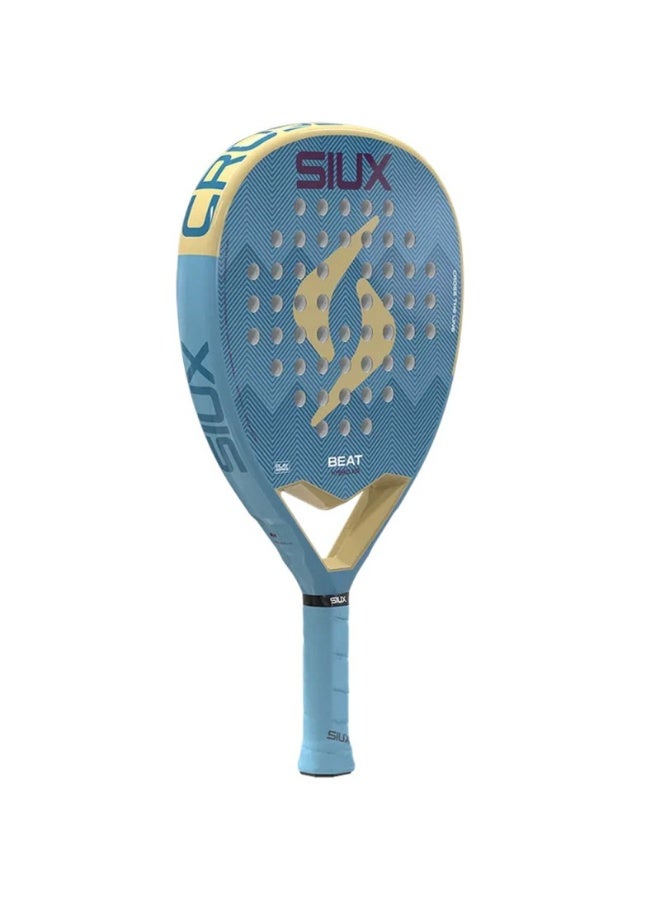 SIUX مضرب بادل سيوكس بيت هايبرد إير 2026 - مضرب خفيف الوزن للمبتدئات من النساء، يتميز بنواة EVA ناعمة، وهيكل من الألياف الزجاجية، وشكل هجين لسهولة التحكم والراحة - Image 3