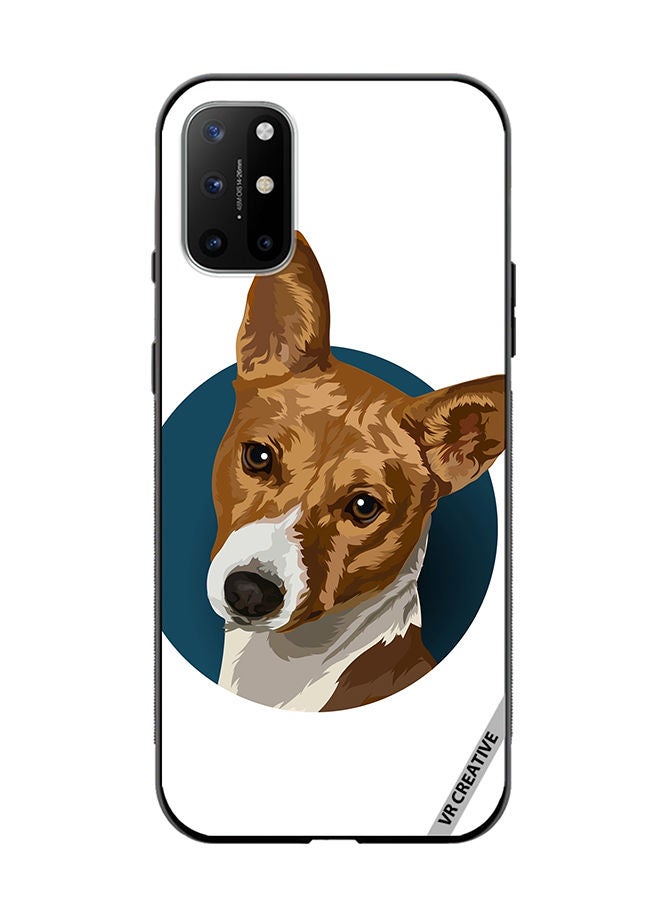 VR CREATIVE Protective Case Cover For OnePlus 8T Face Dog Design Multicolour - Image 1