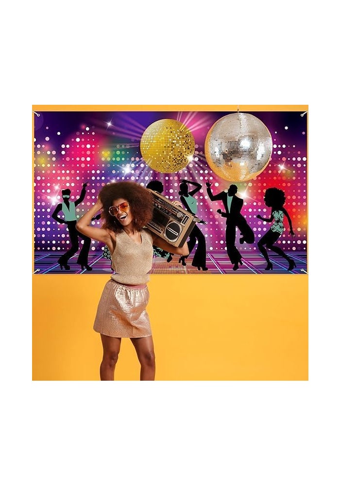 BPA 70s 80s 90s Fever Dancers Backdrop - Image 3