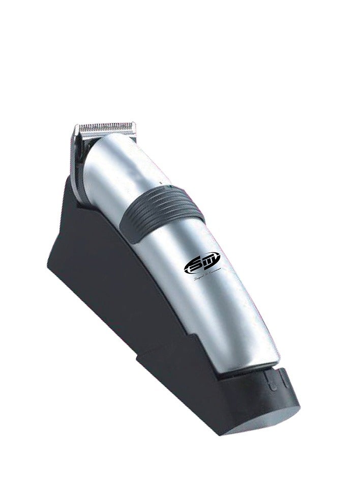 Bm Rechargeable Hair Trimmer Silver/Black - Image 1