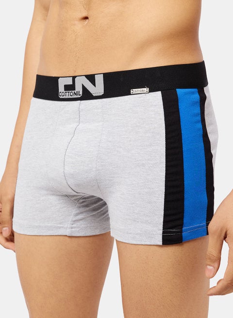 Cottonil CN Sport Boxer For Men - Heather Grey;M