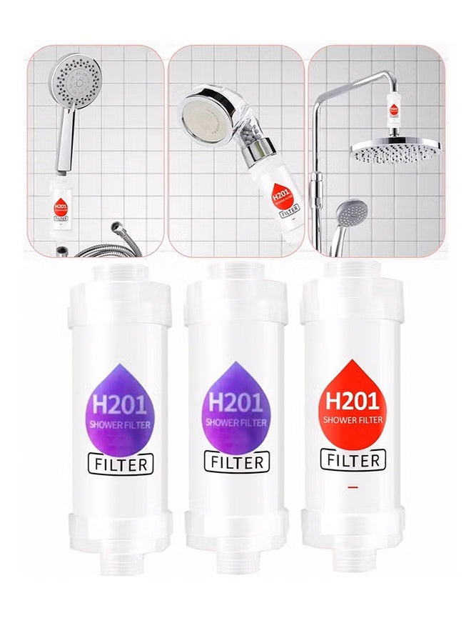 ألونغد فلتر دش فيتامين سي، فلتر رأس الدش لإزالة رواسب الكلور والفلورايد، ينقي الماء بالخرز، يساعد في علاج جفاف الجلد وتساقط الشعر، سهل التركيب بالليمون - Image 5