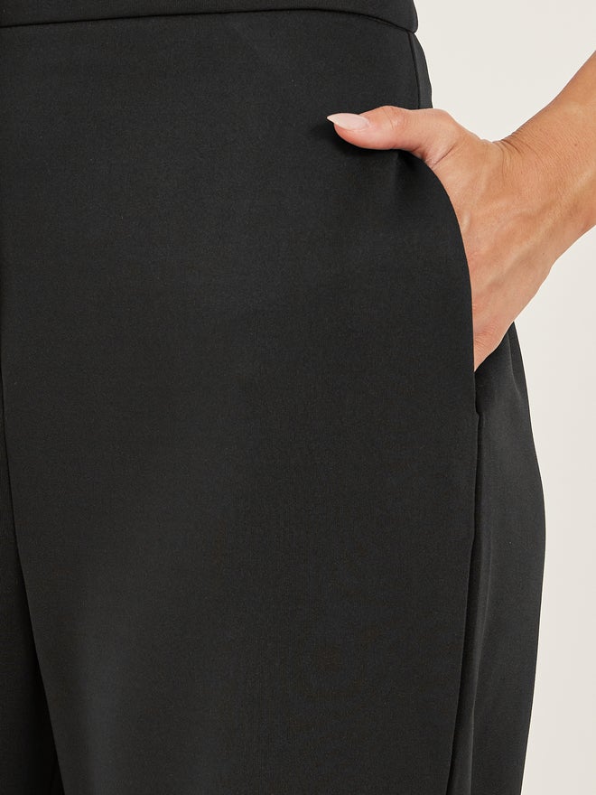 Styli Styli Black Embellishments Wide Leg Pants  - Image 3