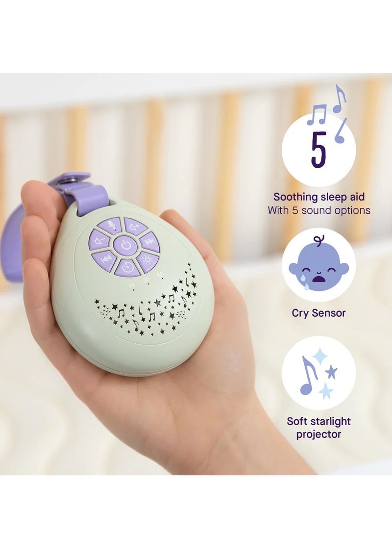 Clevamama Sound to Sleep: Portable Sleep Aid with 5 Relaxing Sounds