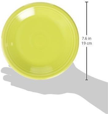Homer Laughlin Fiesta 714Inch Salad Plate Lemongrass - Image 2
