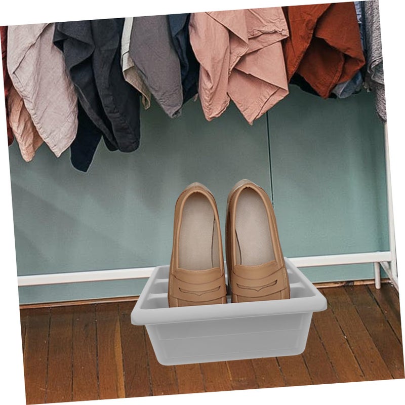Vertical Shoe Storage Rack With Magnetic Door Space Efficient Organizer 2 Piece Set - Image 3