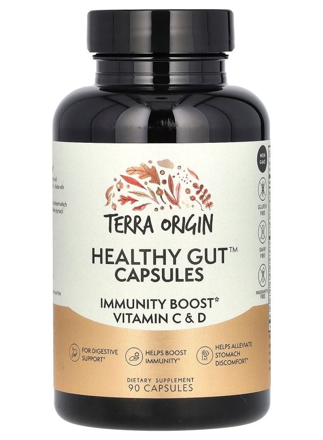 Terra Origin Healthy Gut Capsules 90 Capsules