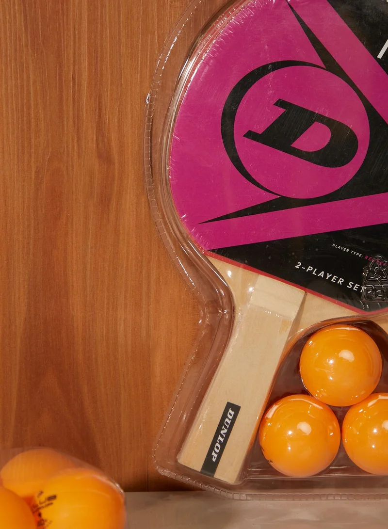 DUNLOP Match 2 Player Table Tennis Set