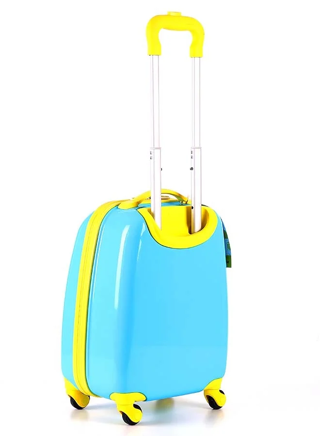 Trucare Universal Minions Kids Luggage with Reusable Stickers 18 inches