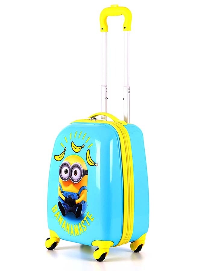 ترو كير حقيبة سفر يونيفرسال مينيونز للأطفال مع ملصقات قابلة لإعادة الاستخدام، مقاس 18 بوصة - Image 2