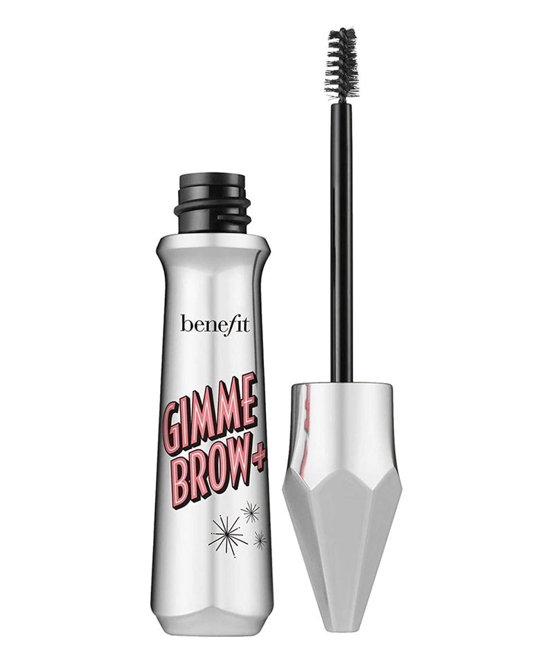 Benefit Gimme Brow+ Volumizing Fiber Gel, 4 Medium Warm Deep Brown, 1 Count - Image 1