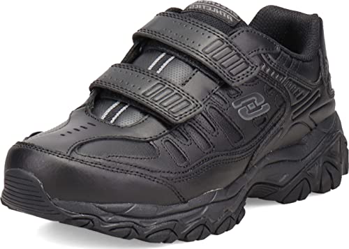 SKECHERS حذاء سكيشرز للرجال بعد الاحتراق بذاكرة مريحة - القطع النهائي، أسود، 12 عريض - Image 1