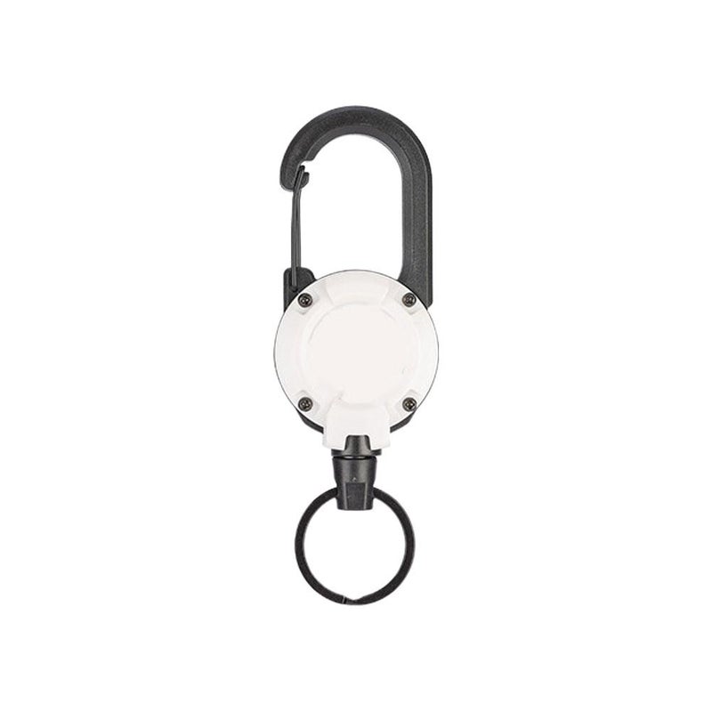Outdoor camping easy-open retractable buckle steel wire rope multi-functional key ring camping lure rebound anti-loss rope - Image 5