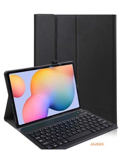 New Case Compatible with Galaxy Tab S6 Lite 2020, Detachable Wireless Keyboard PU Leather Case and Keyboard Stand, Slim & Stylish, Full Protection, Multi-Angle Viewing, Ideal for Work & Play