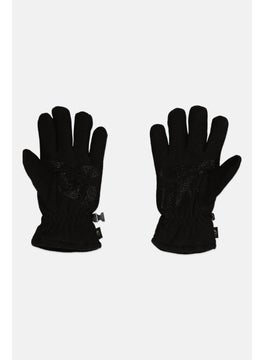 Mossy Oak Men 1 Pair Textured Sports Gloves, Black  - Image 2