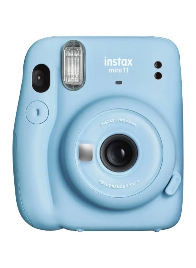 Instax Fujifilm instax mini 11 Instant Film Camera - Sky Blue - Image 3