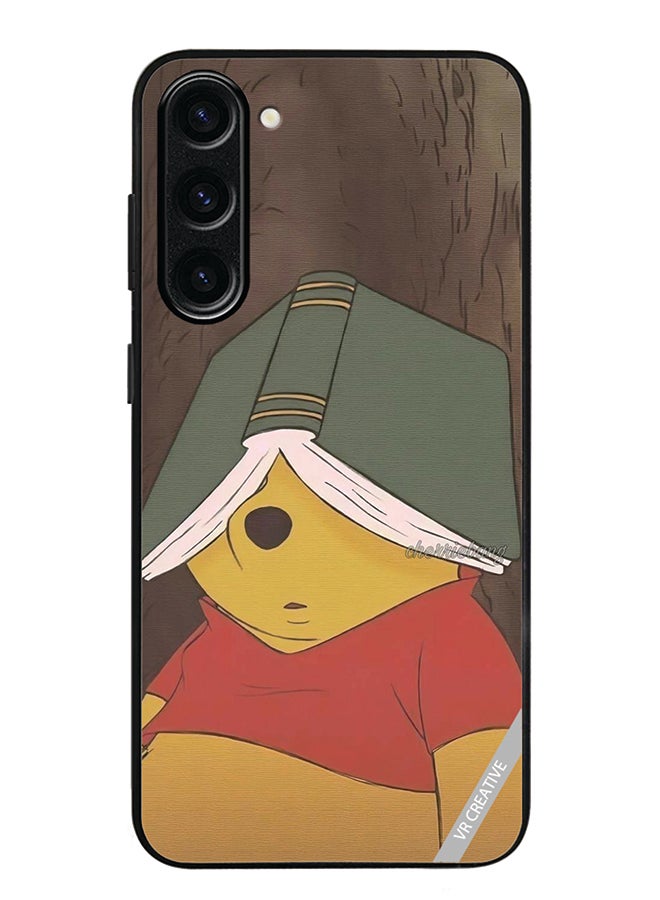 VR CREATIVE Protective Case Cover For Samsung Galaxy S23 FE Pooh Design Multicolour - Image 1