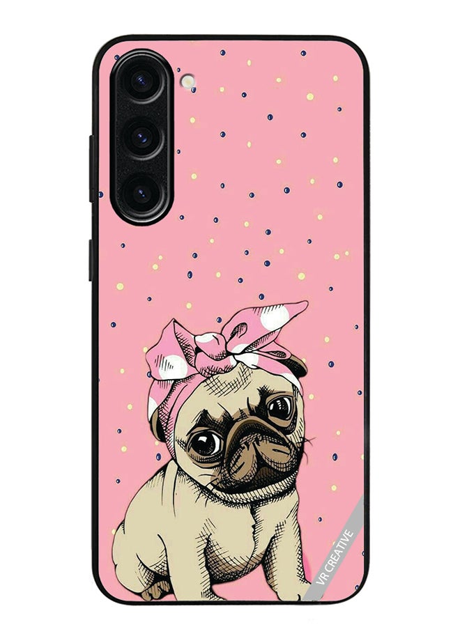 VR CREATIVE Protective Case Cover For Samsung Galaxy S24 Plus Dog Design Multicolour - Image 1
