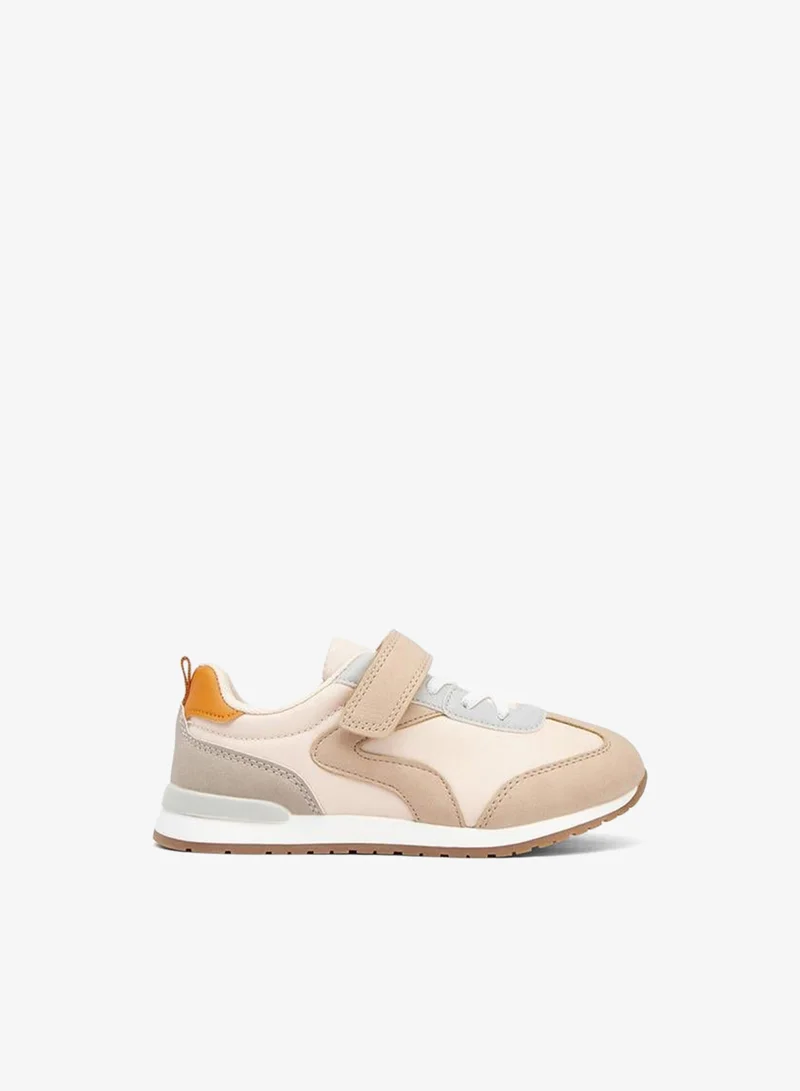 Mister Duchini Boys' Hook and Loop Sneakers