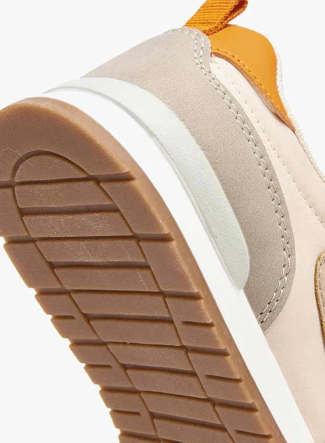 Mister Duchini Boys' Hook And Loop Sneakers
