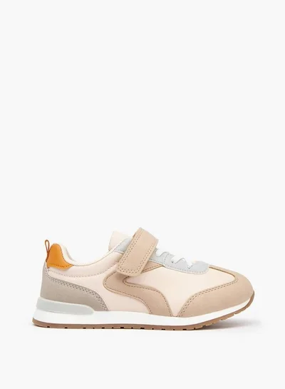 Mister Duchini Boys' Hook And Loop Sneakers