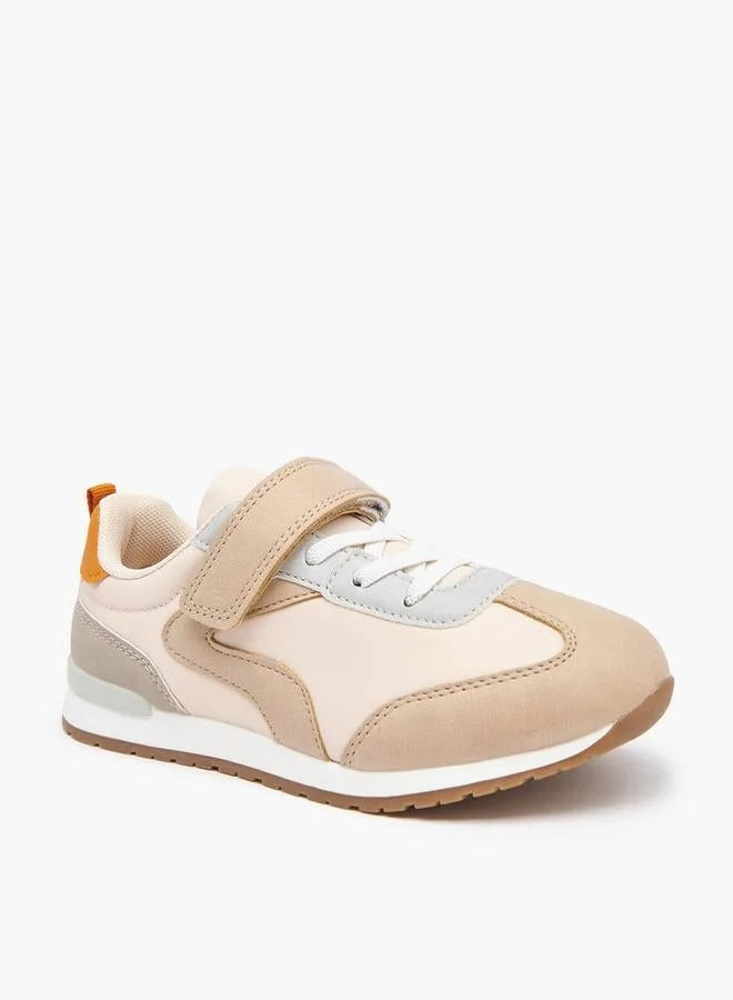 Mister Duchini Boys' Hook And Loop Sneakers