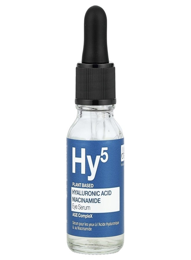 Dr Botanicals 5% Hyaluronic Acid & 5% Niacinamide Eye Serum 15ml | Eye Serum for Wrinkle Reduction, Pore Refinement & to Enhance Skin Texture - Advanced Anti-Aging Formula - Image 1