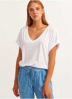 OXXO Ladies Knitted T-SHIRT  - Image 1