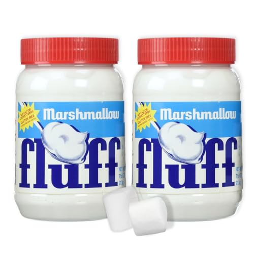 Marshmallow Fluff Fluff Marshmallow Spread, Classic Delicious Original Flavor, 7.5oz (Pack of 2) - Image 1