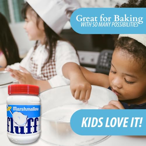 Marshmallow Fluff Fluff Marshmallow Spread, Classic Delicious Original Flavor, 7.5oz (Pack of 2) - Image 5