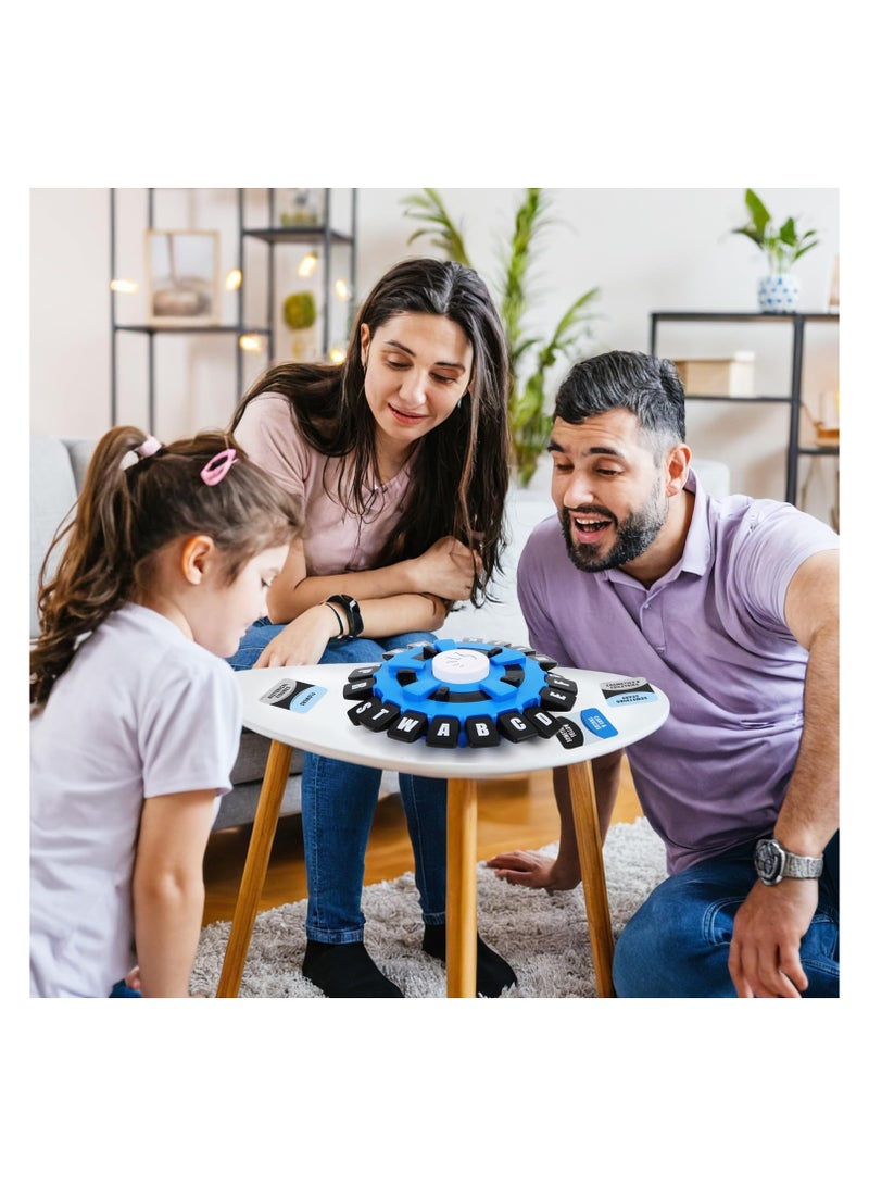 SOLARAE لعبة الكلمات، لعبة لوحية عائلية سريعة، لعبة ضغط الحروف، لعبة تفكير سريع مع مؤقت، ألعاب الكلمات، ألعاب ضغط الحروف السريعة، لعبة لوحية عائلية للبالغين والعائلات - Image 2