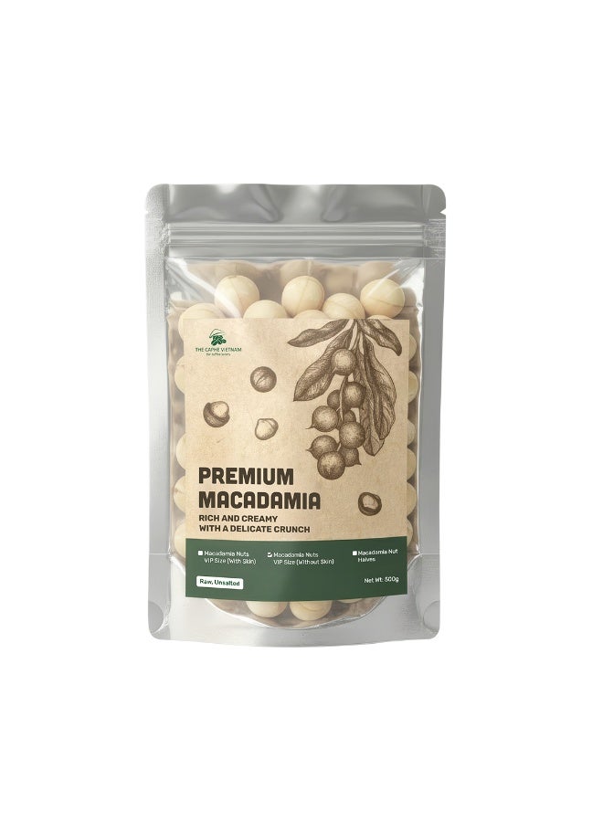 The Caphe Vietnam Premium Coffee & Macadamia Set | Whole Bean Natural Coffee 500g + Macadamia Nuts 500g | Gift & Lifestyle Combo - Image 4