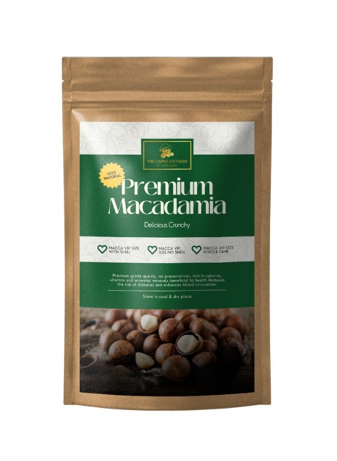 The Caphe Vietnam Combo - Natural Process Whole Bean Coffee 500g | Premium Macadamia Nuts VIP Size 500g - Pack Of 2  - Image 5