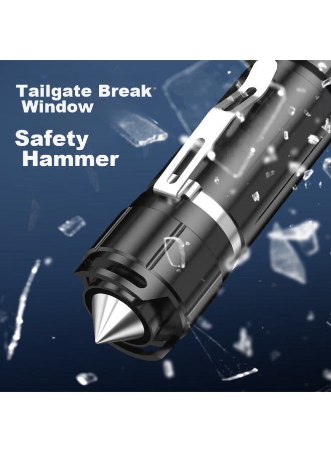 Little Savage Xiaoyeren Flashlight, High-intensity Ultra-bright White Laser, Long-range Outdoor Patrol, Self-defense, Ultra-long Battery Life, Rechargeable, Small Searchlight - Image 5