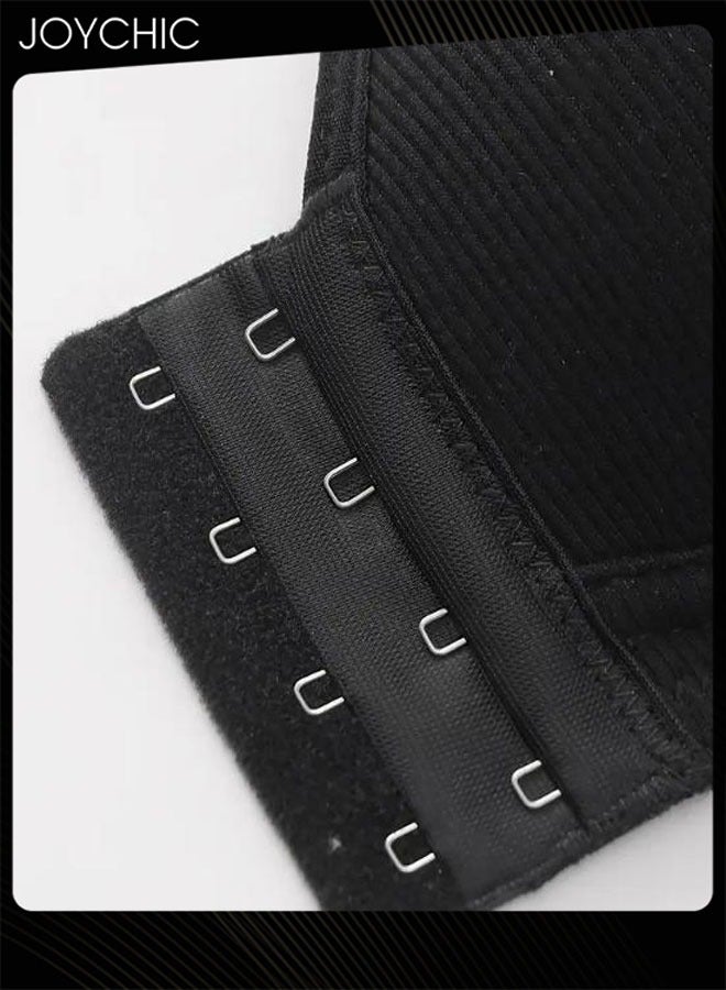 Joychic سوتيان نسائي قابل للتعديل بإغلاق أمامي، تصميم بدون سلك مع ظهر متقاطع، سوتيان مريح وخالي من seams لفصل الربيع والصيف، قابل للتنفس - Image 2