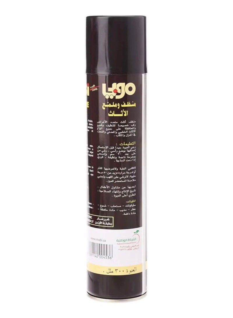 موبي منظف و ملمع الأثاث 300 مل - Image 2