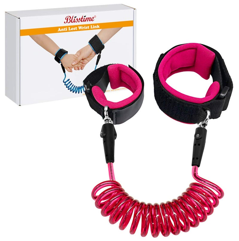 Blisstime Anti Lost Wrist Link Safety Wrist Link for Toddlers Babies Kids