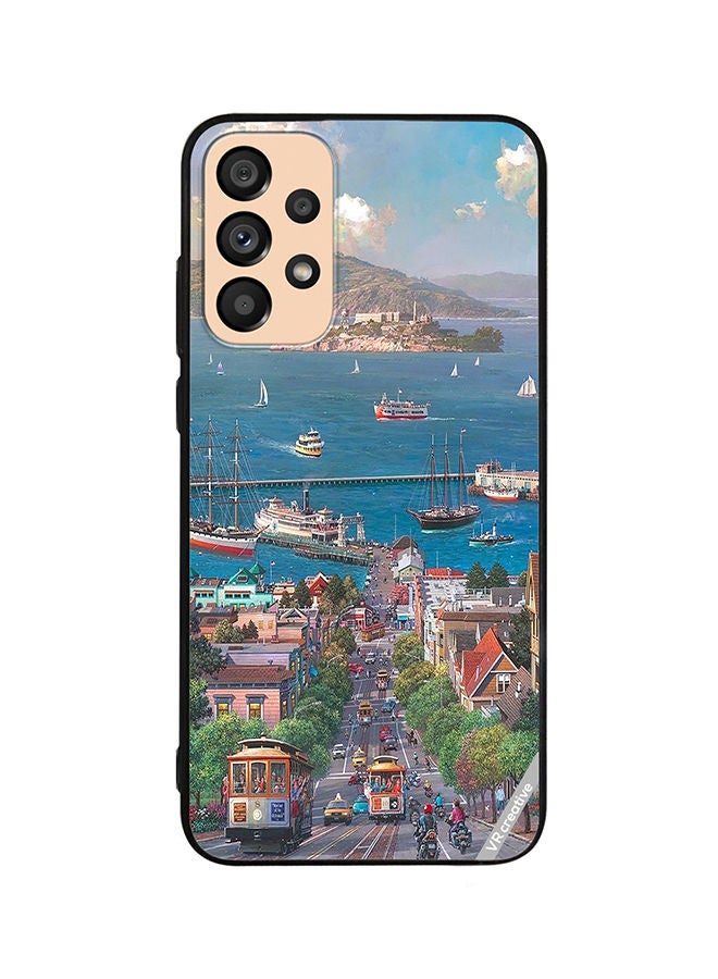 VR CREATIVE Protective Case Cover For Samsung Galaxy A53 5G Park West Gallery Design Multicolour - Image 1
