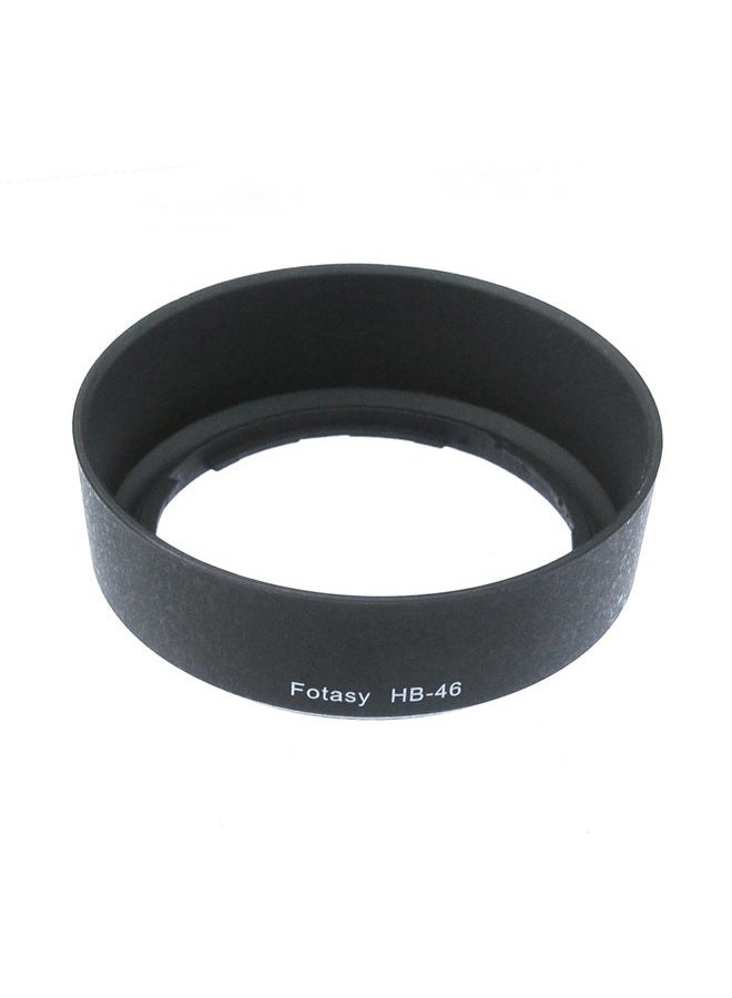 غطاء عدسة قياسي أسود لنظام نيكون AF-S DX NIKKOR 35mm f/1.8G، بديل غطاء العدسة نيكون HB-46