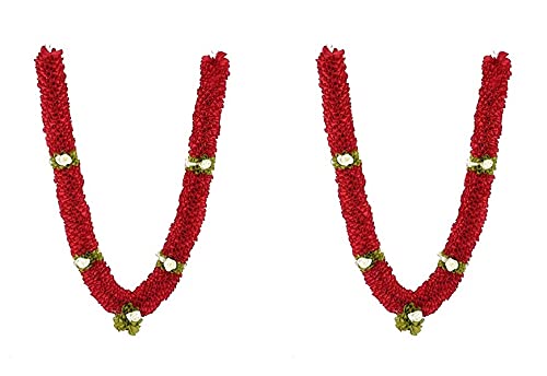 Veltic- Pack of Two Medium Size Garland(75cms), Maroon VE68M - Image 1