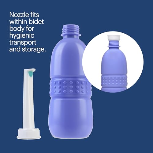 Brondell GoSpa Travel Bidet GS-70 Easy-to-use Portable Bidet with Convenient Nozzle Storage, Travel Bag, 400 ml Capacity, and Angled Nozzle Spray - Image 5